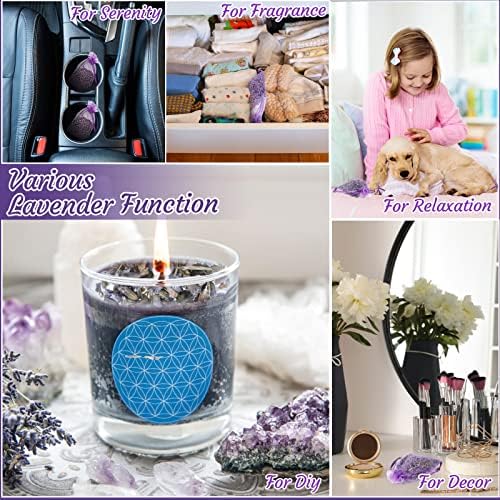 Demissle 240 Pcs Lavender Sachets for Drawers and Closets