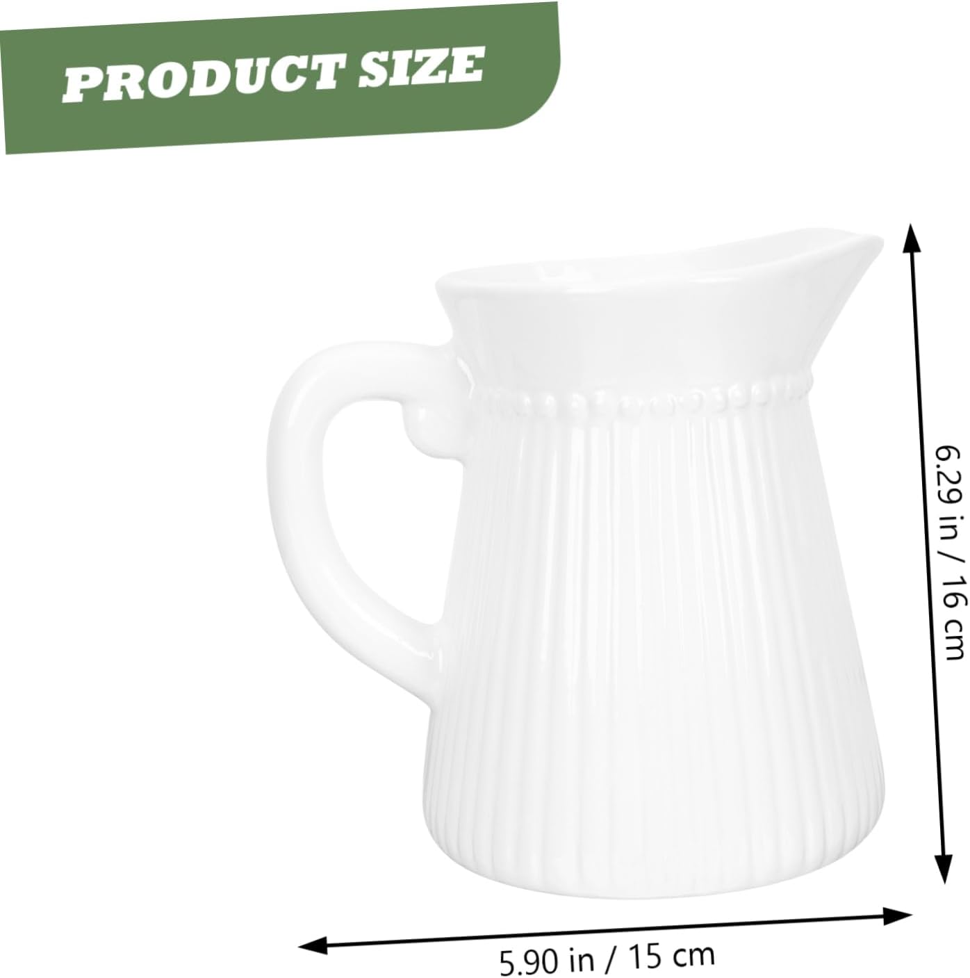 Kettle Shape Ceramic Vase for Home Office Decor