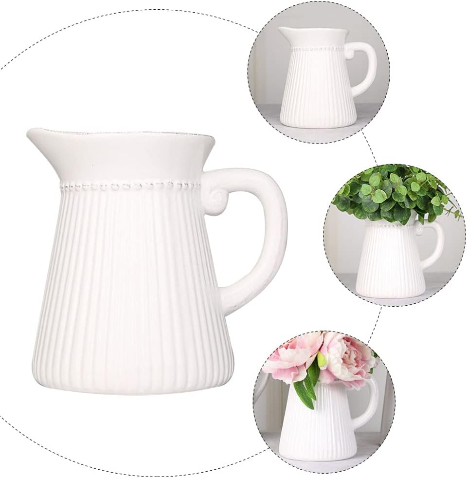 KESYOO Ceramic Vase With Simple Design For Home Office Kitchen Decor