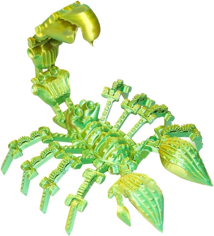 3D Printed Scorpion with Movable Joints Fidget Toy