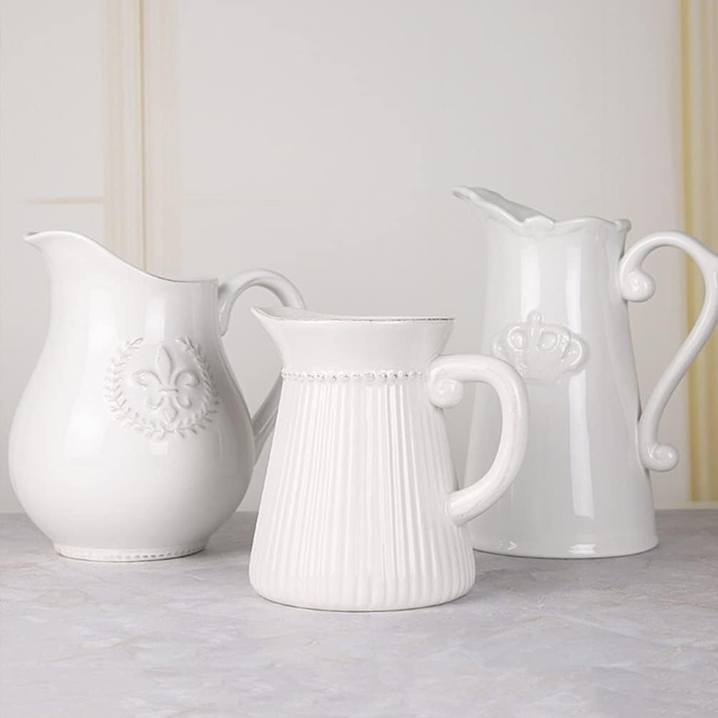 KESYOO Ceramic Vase With Simple Design For Home Office Kitchen Decor