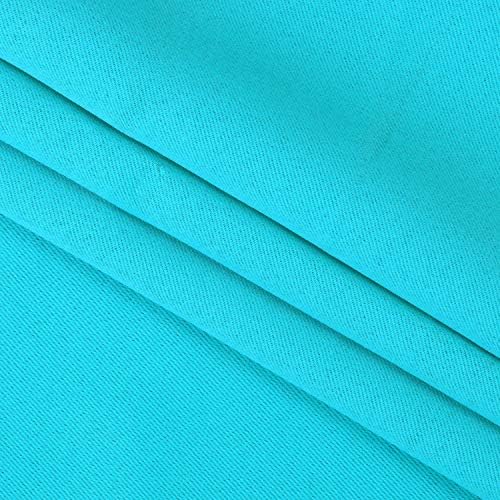 MDS Blackout Curtain Panels 52x95 Inch Teal 2 Panels