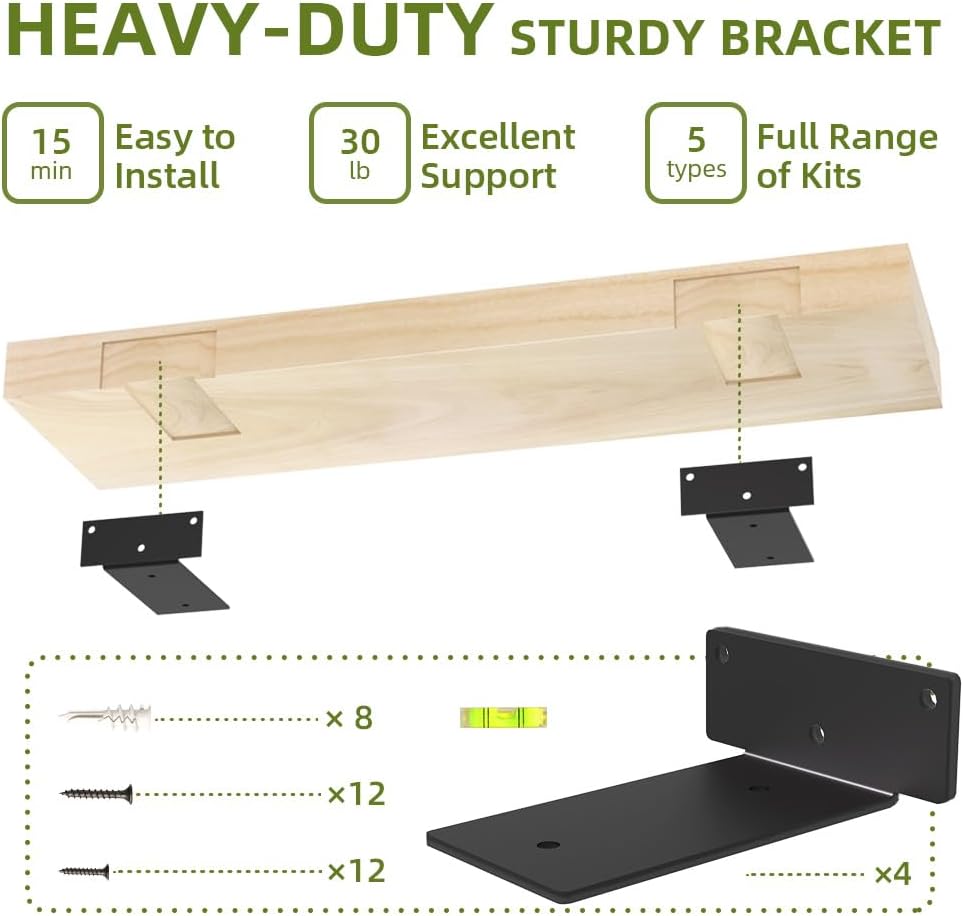 Habudda Floating Shelves Wall Decor for DIY
