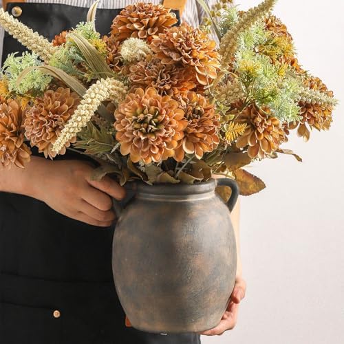 Dobbyby Ceramic Flower Vase 76 Inch Black
