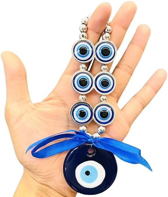 Blue Evil Eye Hanging Home Car Office Pack of 1