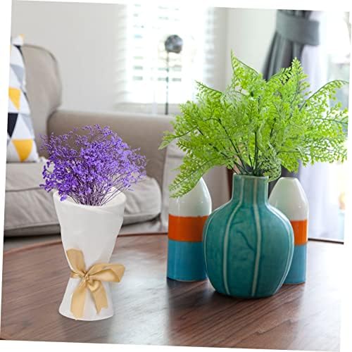 STOBAZA Terracotta Mini Vase for Home Decor