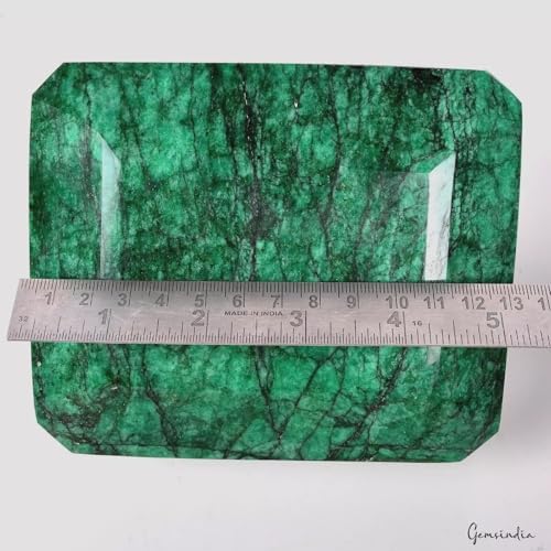 Natural Green Emerald Octagon Cut 27 Kilo Gemstone