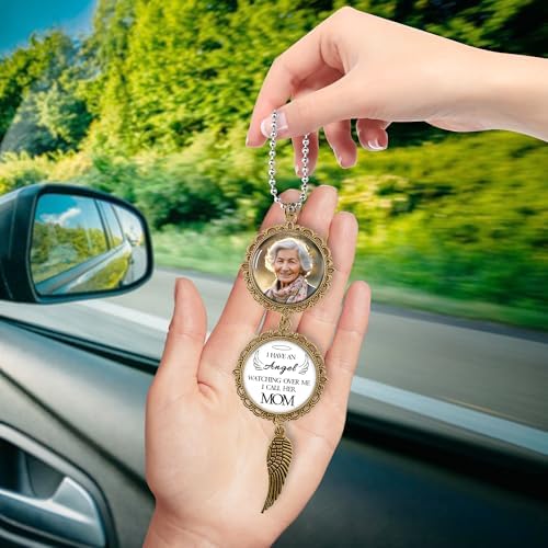 Custom Car Photo Ornament - I Have an Angel Watching Over Me