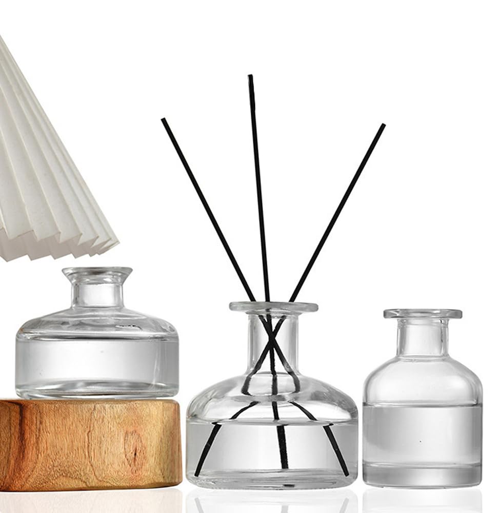 Erioctry 150ml Clear Glass Diffuser Bottle