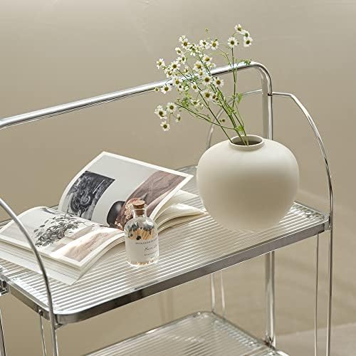 Full Moon Vase for Flowers and Hydroponics 65 x 72 Matte Crme