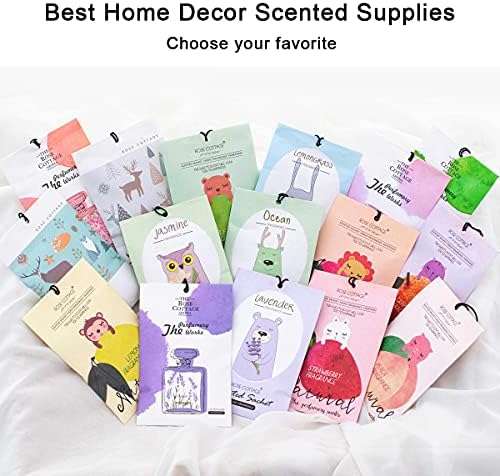 12 Pack Vanilla Scented Drawer Deodorizer Sachets