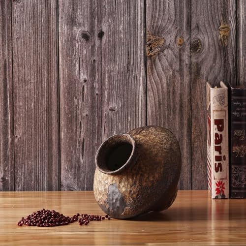 Rustic Terracotta Vase with Matte Finish
