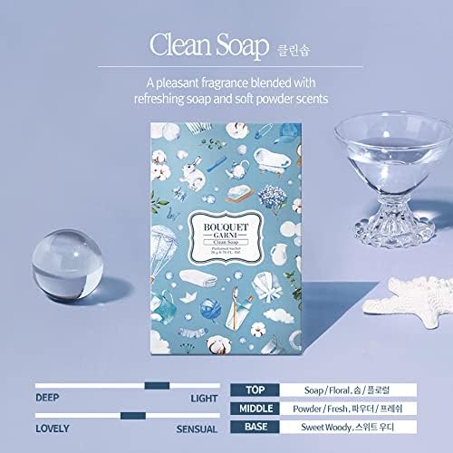 Bouquet Garni Sachet Clean Soap 20g 2 Count
