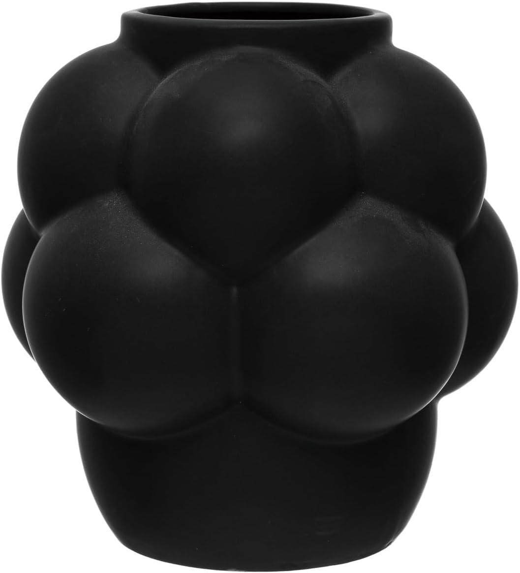 Creative Co Op Stoneware Vase with Raised Dots