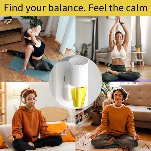 2pcs Wall Fragrance Plug In with Night Light