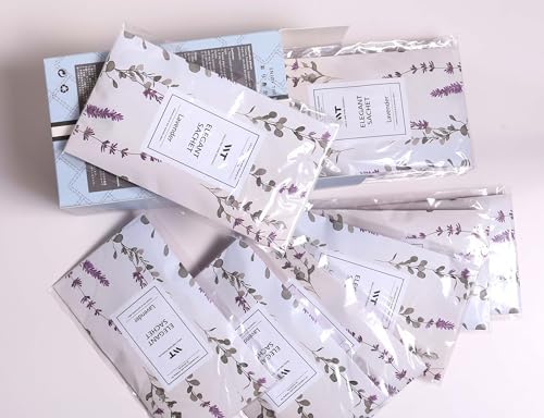 WEALD TRIBE 12 Pack Eucalyptus Lavender Scented Sachets for Home Deodorizer