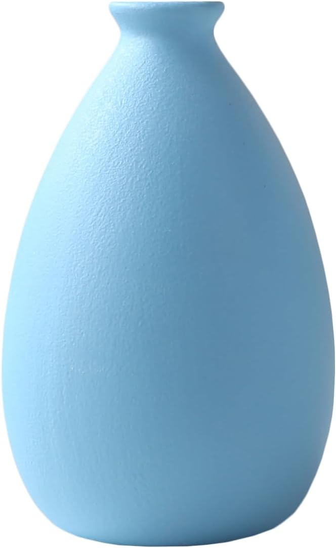 Modern Ceramic White Dry Vase for Home Decor