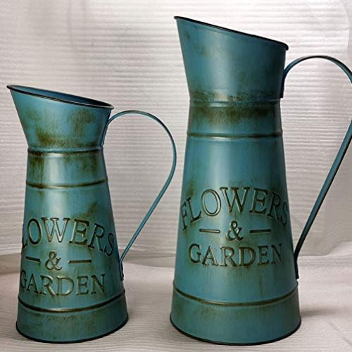 DOITOOL Retro Kettle Flower Vase for Home Decor