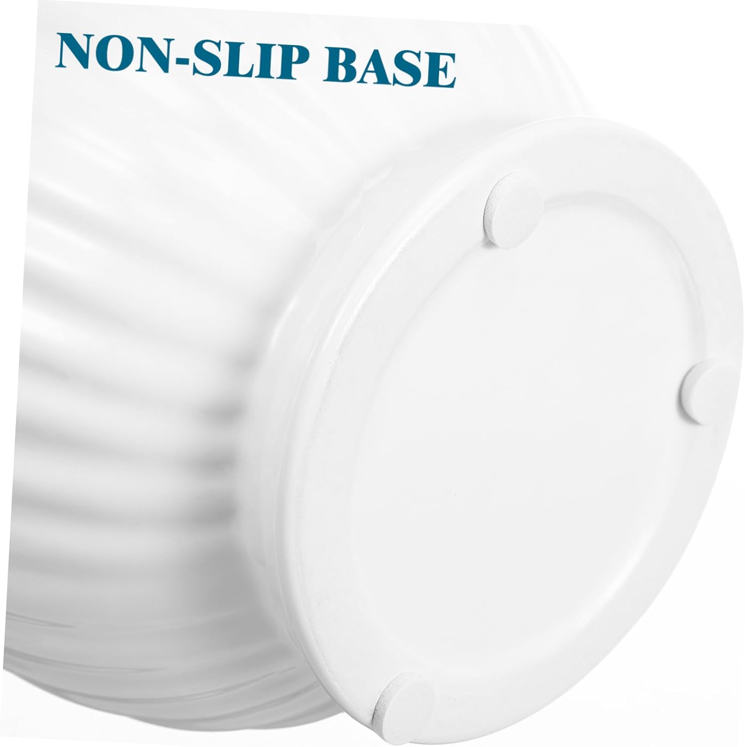 Operitacx Ceramic Pitcher Vase Striped Dried Flower Pot for Home Office and Living Room Decor