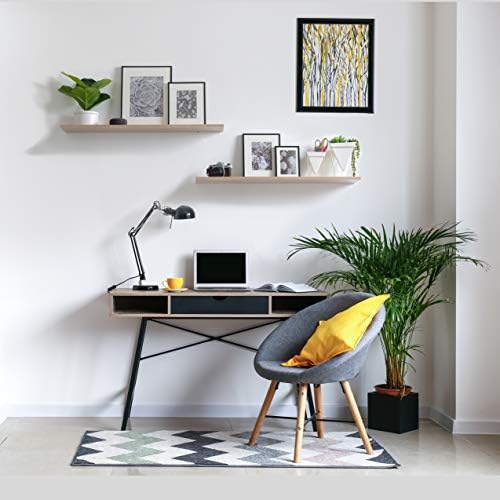 Delta Cycle Home Floating Shelves 2-Pack 24 x 8 x 5 Holds 33lbs Invisible Bracket