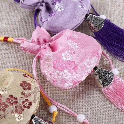 Women Jewelry Storage Bag with Drawstring Design Green