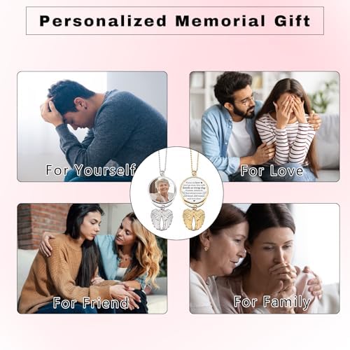 Custom Double Side Photo Car View Mirror Pendant for Memorial Gifts