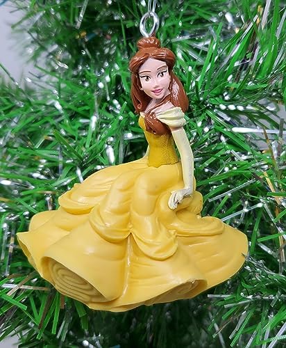 Beauty and The Beast Princess Belle Ornament - Classic Yellow Dress