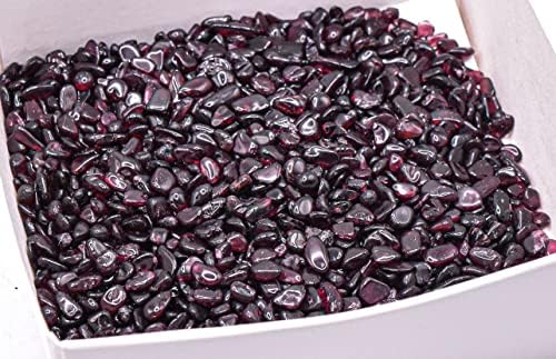 HQRP Deep Red Garnet Tumble Stones 100g
