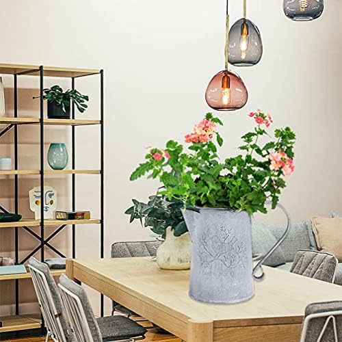 DOITOOL 2pcs Rustic Metal Vase Decor