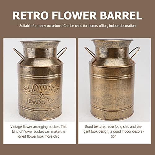 Vaguelly Vintage Milk Jug Vase for Home Decor