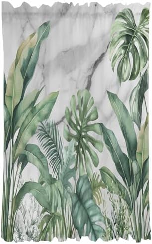 Elegant Door Curtains with Tiebacks and Rod Pockets 1