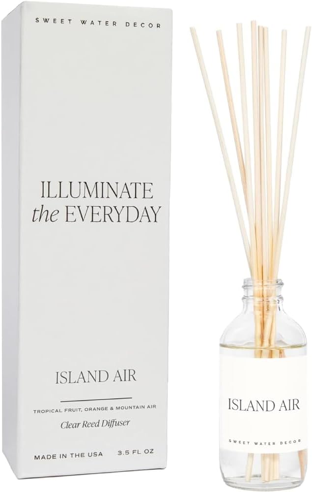 Sweet Water Decor Island Air Reed Diffuser Set