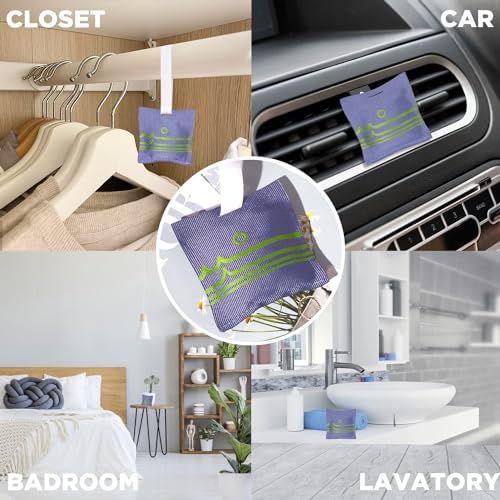 MYARO Scented Sachets for Drawers Closets and Cars