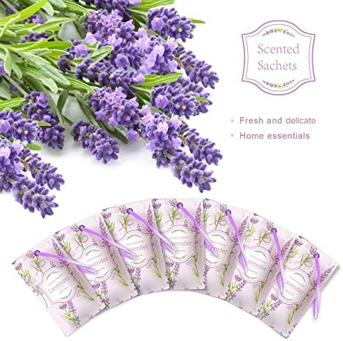 DERDUFT Lavender Sachets 14 Pack Fresh Fragrance