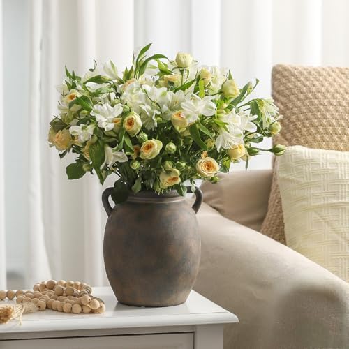 Dobbyby Ceramic Flower Vase 76 Inch Black