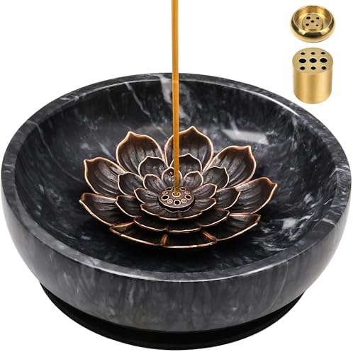 SuperLarge Handmade Ceramic Incense Holder with 9 Holes