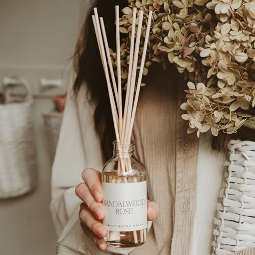 Sweet Water Decor Sandalwood Rose Reed Diffuser Set