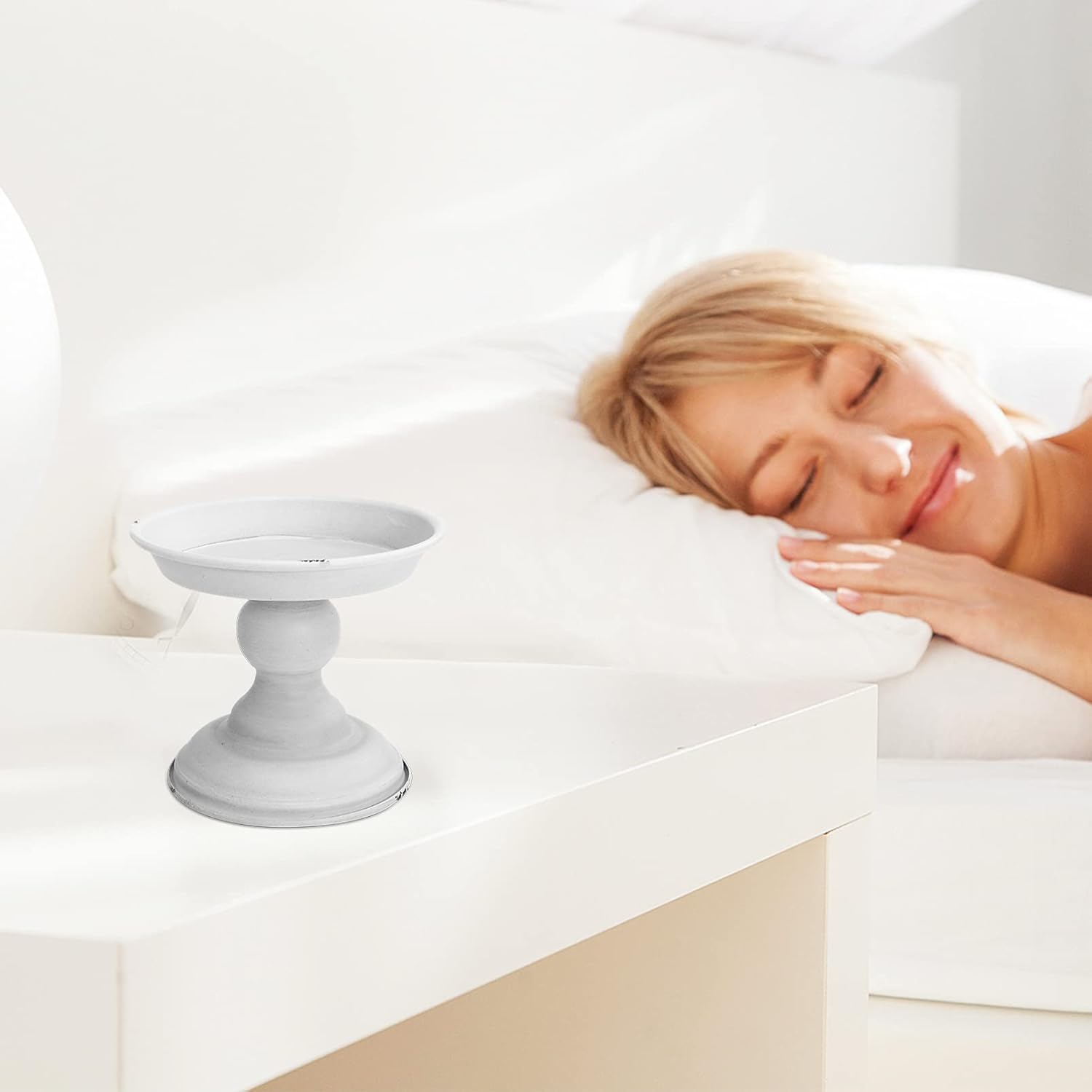 ABOOFAN Creative Flower Vase Decor Chic Candle Holder Vintage Finish Centerpiece