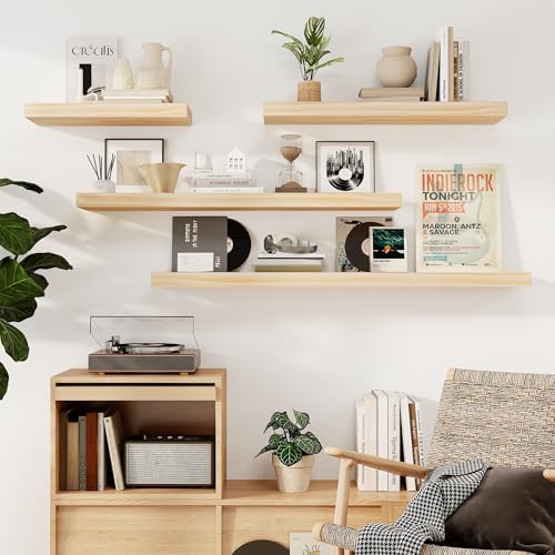 Fun Memories Floating Shelves 24 Wide Set of 2