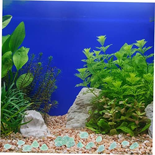Luxshiny Green Fluorite Aquarium Decor Stones Set