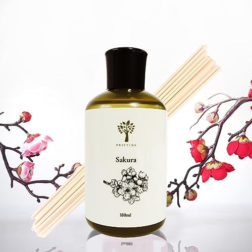 Pristine Sakura Diffuser Refill with Free Reed Sticks