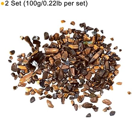 MECCANIXITY Brown Tumbled Stones for Aquarium Vase Decoration
