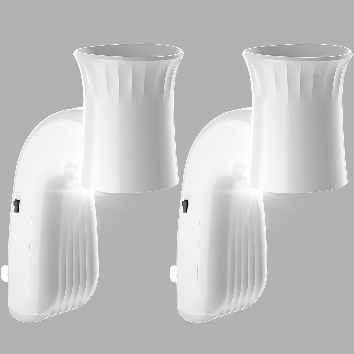 2pcs Wall Fragrance Plug In with Night Light