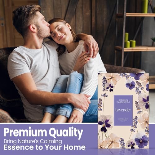 Brooklyn Fragrance Co Spring Florals Sachets Lavender Scented 6-Pack