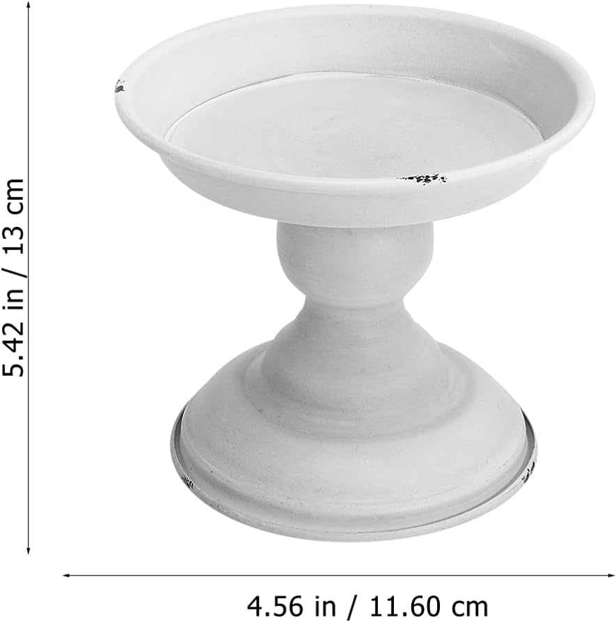 ABOOFAN Creative Flower Vase Decor Chic Candle Holder Vintage Finish Centerpiece