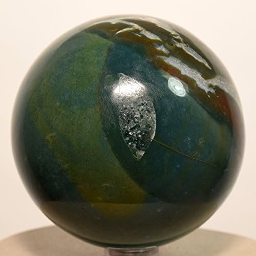 HQRP 26 Inch Colorful Agate Sphere Decor Ball with Stand