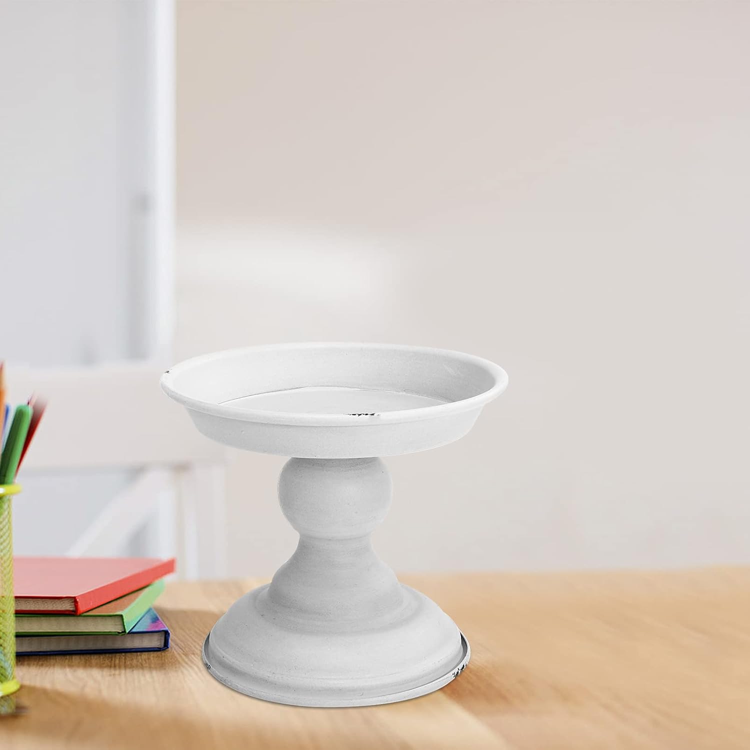 ABOOFAN Creative Flower Vase Decor Chic Candle Holder Vintage Finish Centerpiece