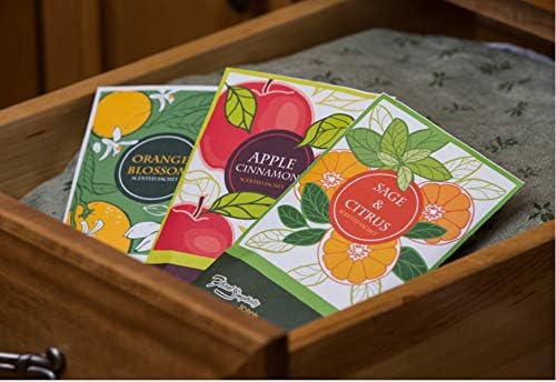 Orange Blossom Scented Sachets Pack of 3 - Home Fragrance