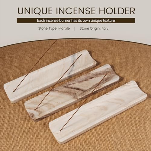 Koville Marble Incense Holder for Sticks