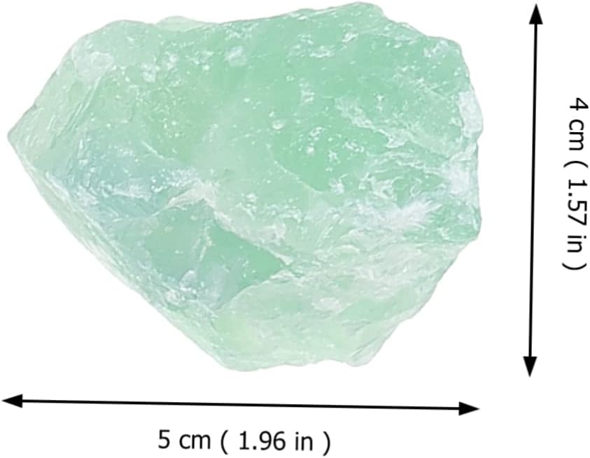 Green Fluorite Decor Stones for Home Aquarium and Office Use